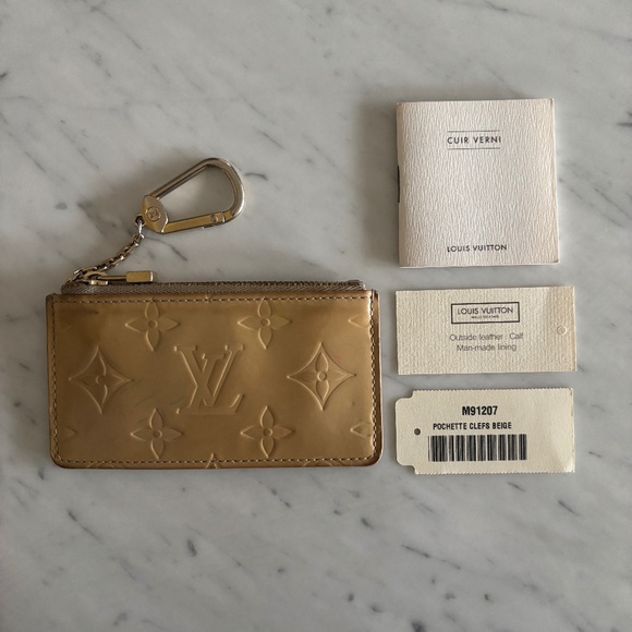 Louis Vuitton Key Pouch Monogram Vernis - Picture 1 of 6